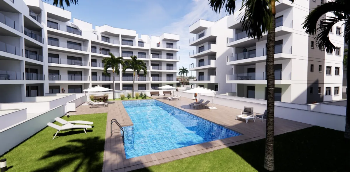 Nowe mieszkania z basenem – San Javier